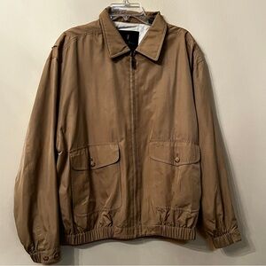 Bobby Jones Outerwear Collection Men's Plaid Golf Jacket Size L